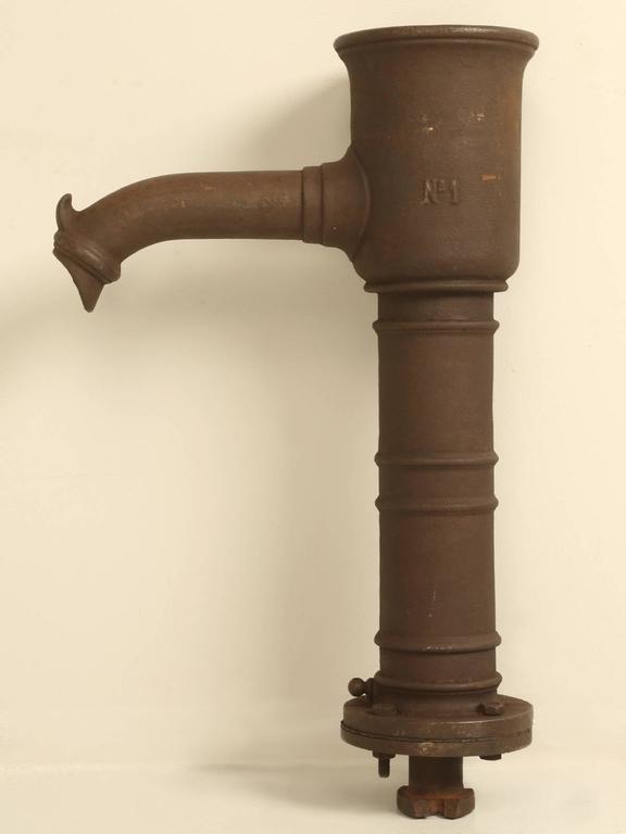 Antique French Garden Water Pump at 1stDibs