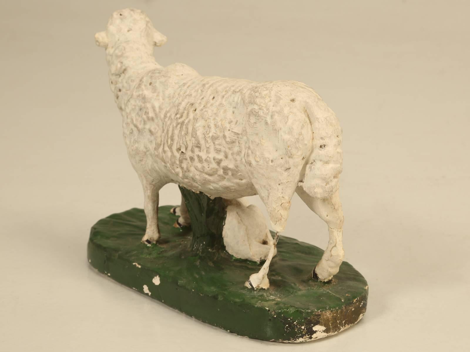 Sheep with Lamb American Chaulkware 2