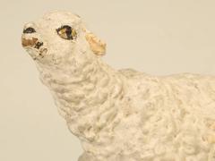 Vintage American Chalkware Sheep