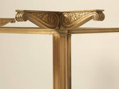 Vintage Bronze Table or Kitchen Island Base