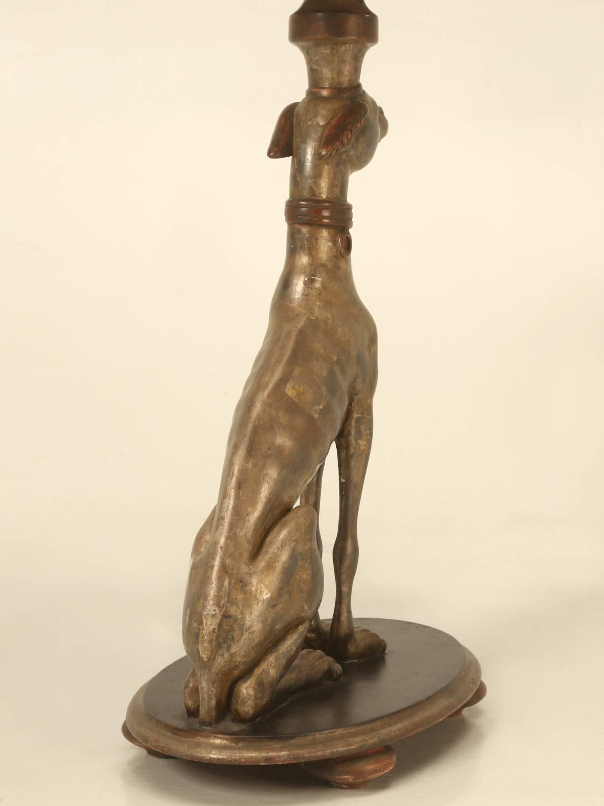 Vintage Italian Whippet Side Table in Original Paint 6