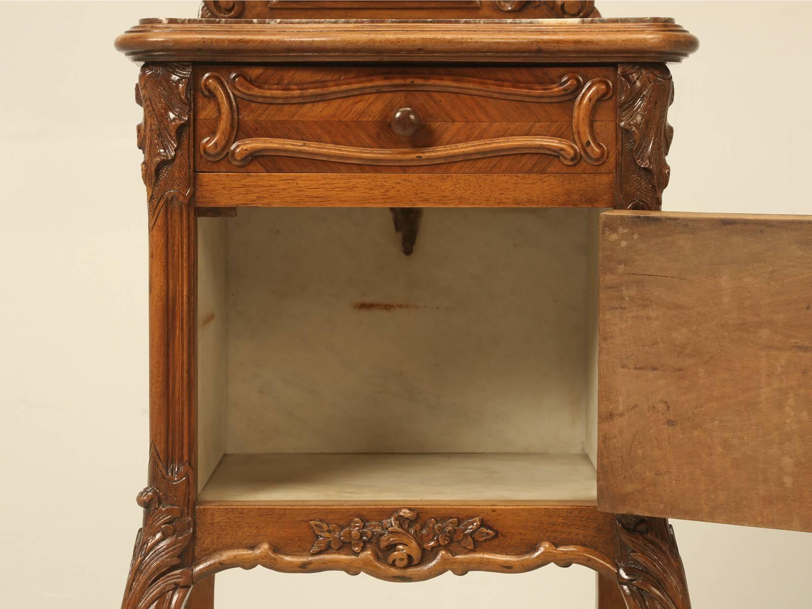 Antique French Louis XV Style Nightstand 3