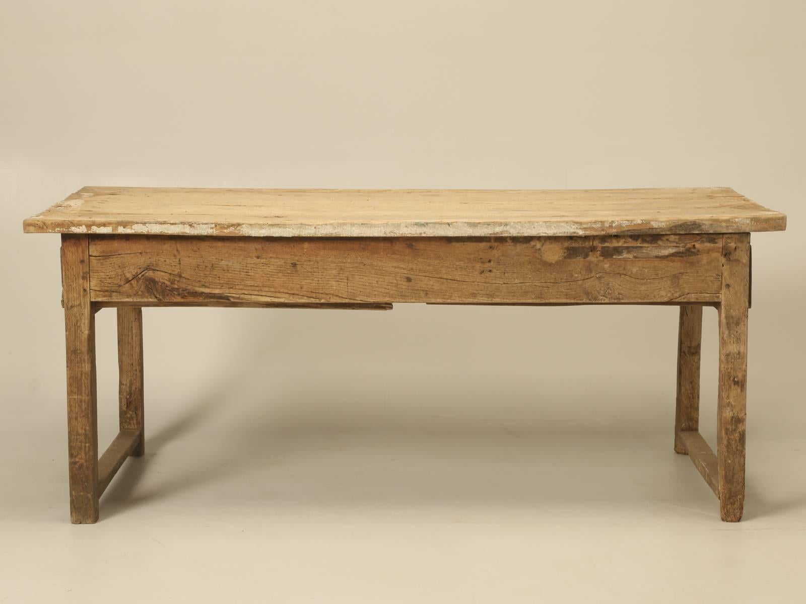 Antique Country French Farmhouse Dining Table from the 1700s 2