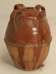 Antique French Pottery in a Large-Scale