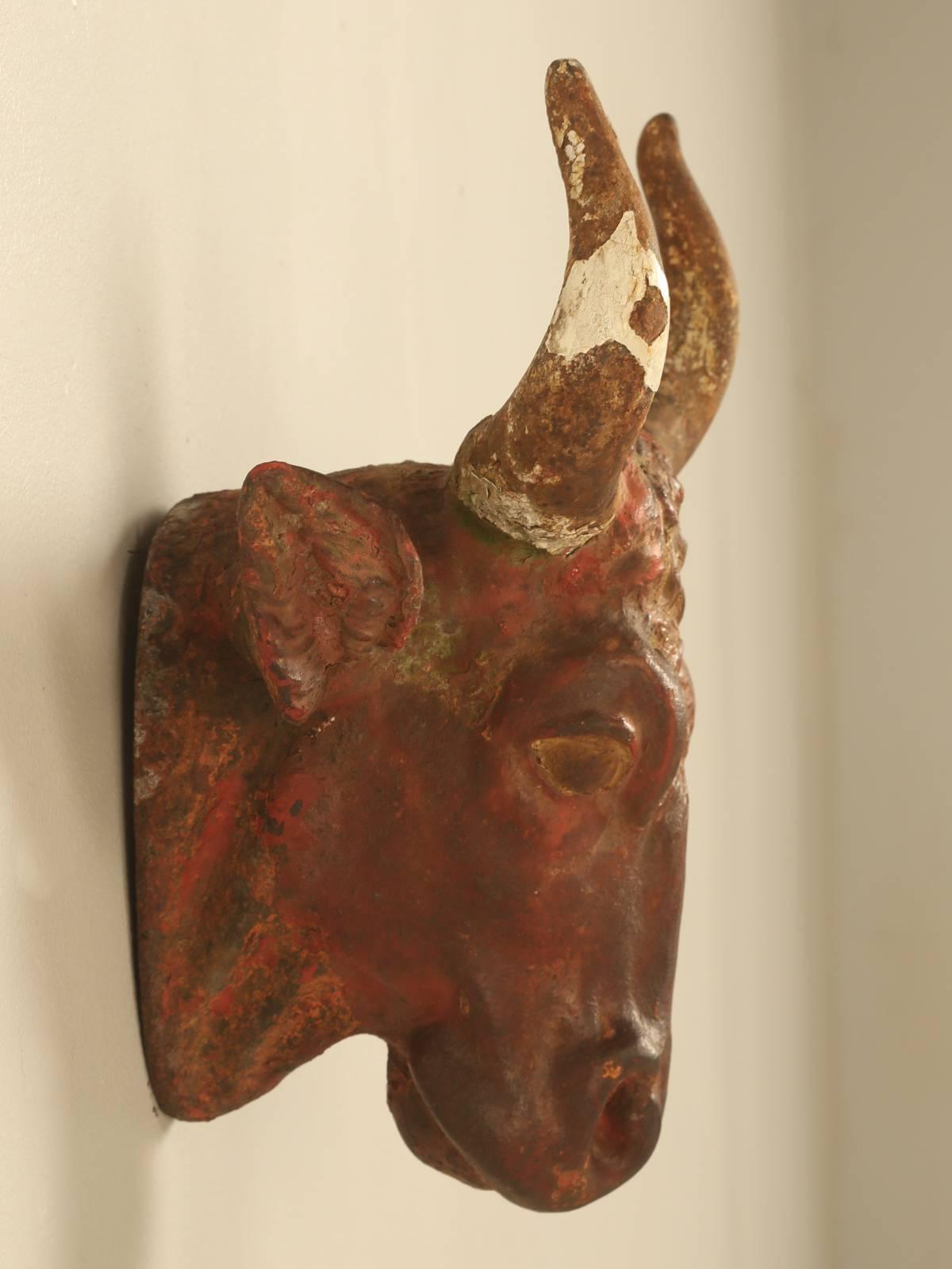 cast iron bull head