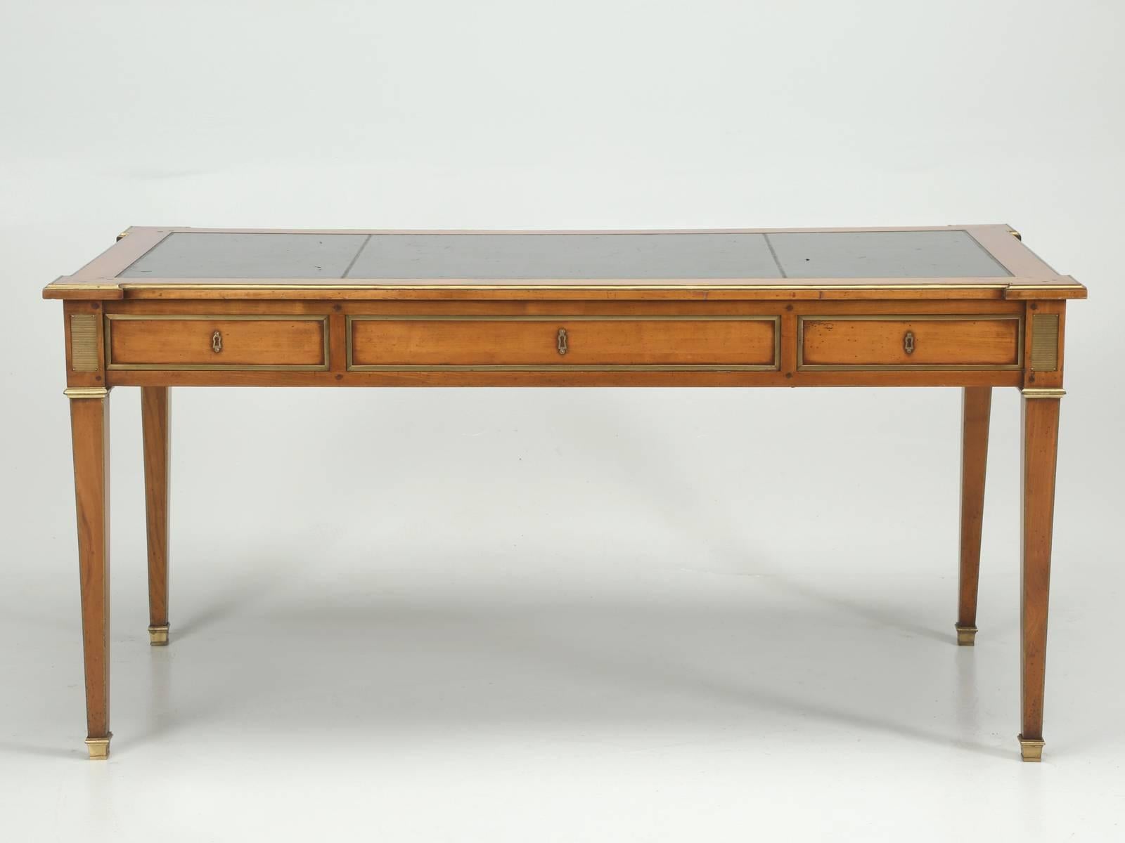 Antique French Louis XVI Style Desk Unrestored and Beautiful 6