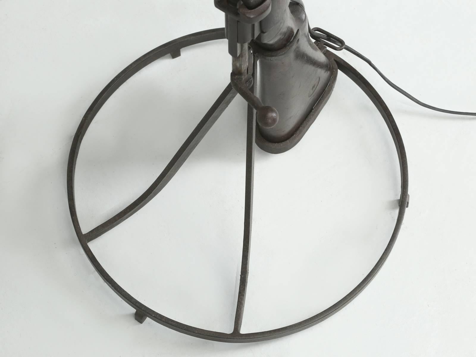 Early 20th Century Antique English Floor Lamp from a Lee-Enfield Rifle Made by BSA, circa 1918