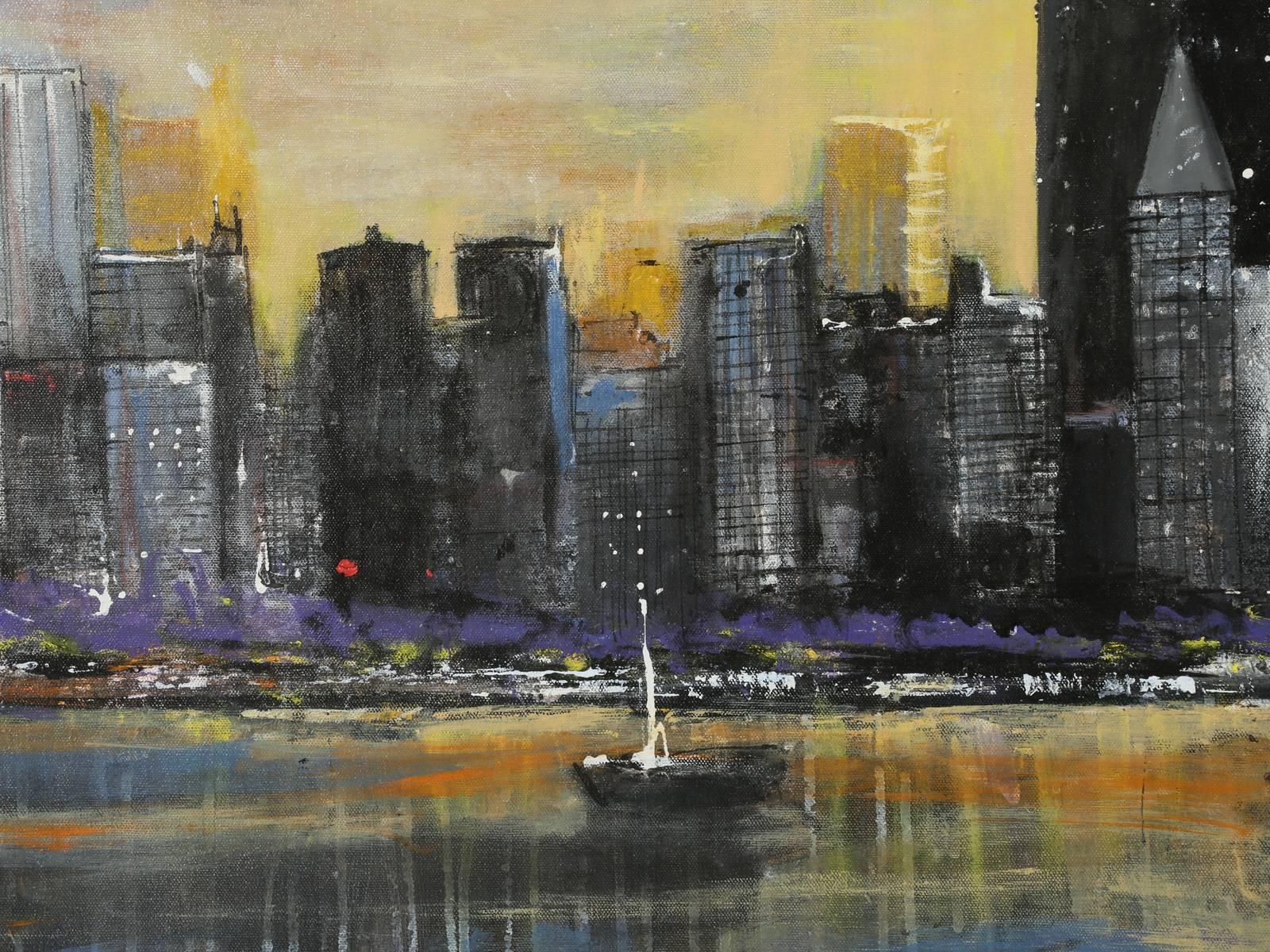 chicago oil painting