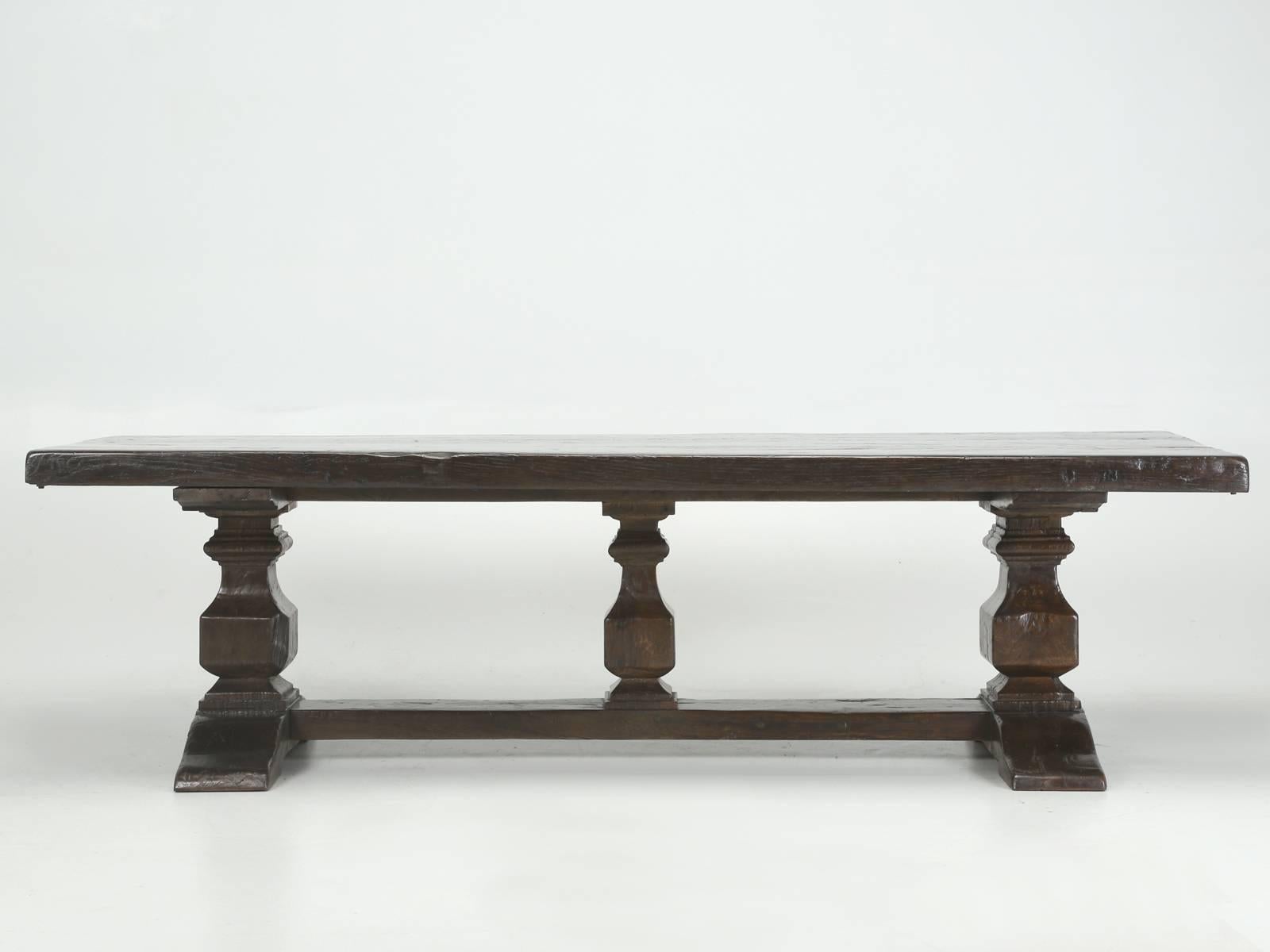 Early 19th Century French Antique Trestle Dining Table, circa 1820s