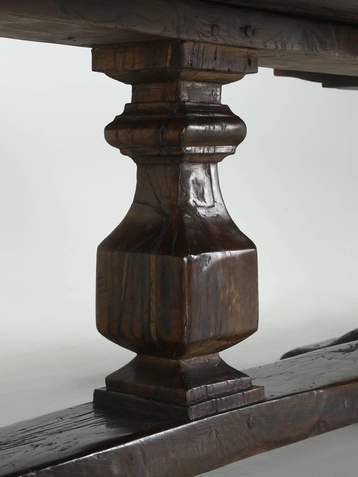 French Antique Trestle Dining Table, circa 1820s 2