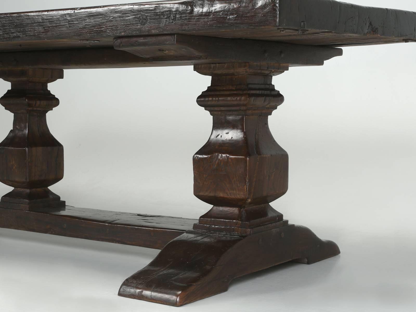 French Antique Trestle Dining Table, circa 1820s 3