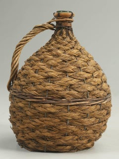 Antique French Demijohn Bottle