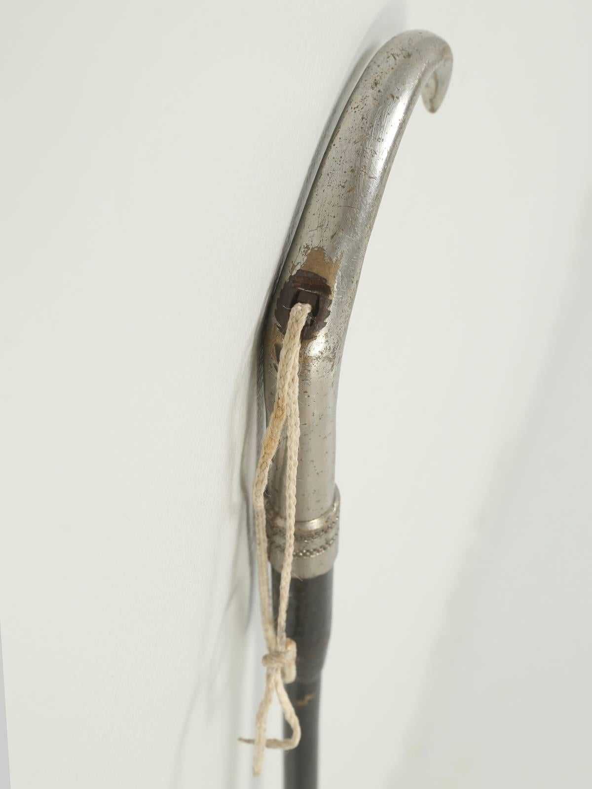 Generally, we usually associate walking sticks or canes, as being used by the elderly. However, in this particular instance, it would have been someone who desired protection, for this was once an operating rifle. Much of the gun’s components have