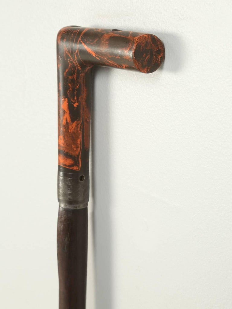 Antique French Gun Walking Stick or Cane at 1stDibs