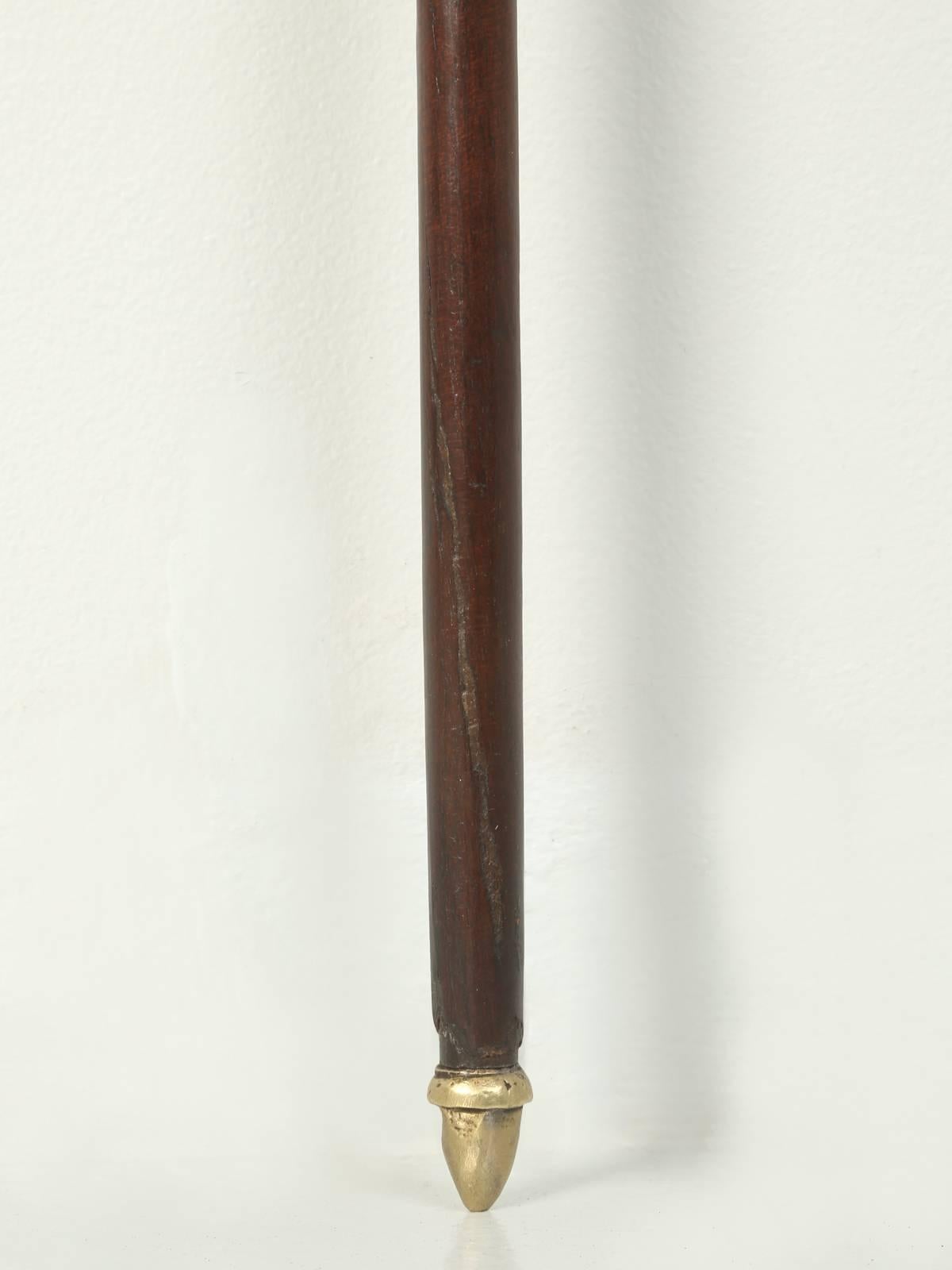 Late 19th Century Antique French Gun Walking Stick or Cane