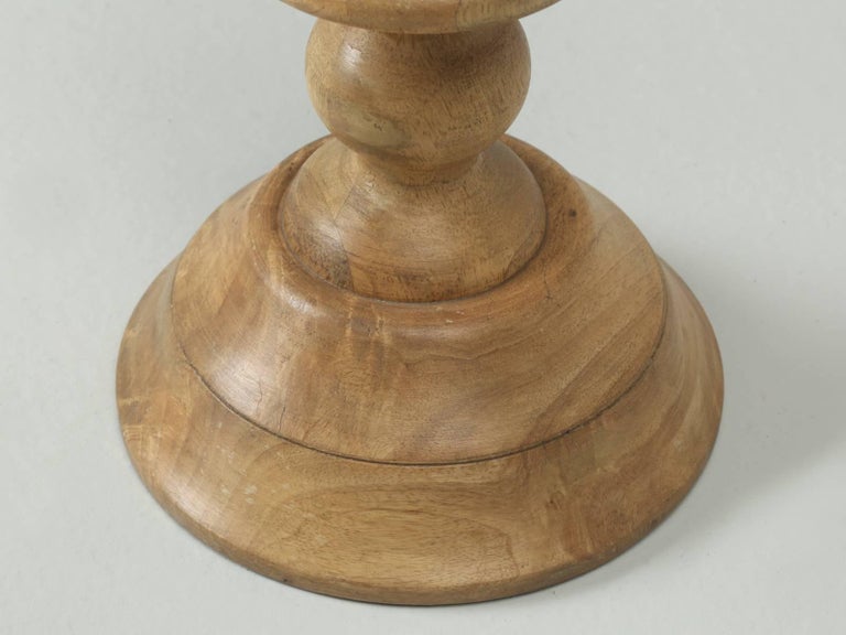 Wooden CandleHolder or Candlestick For Sale 1