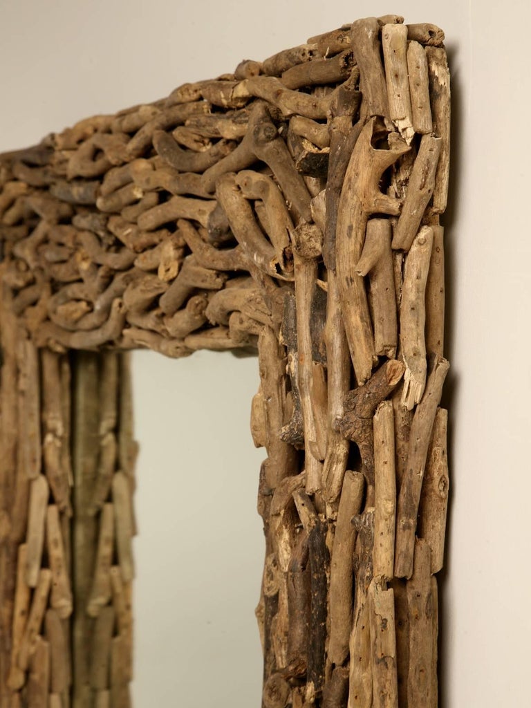 Driftwood Mirror Imported from England For Sale at 1stdibs