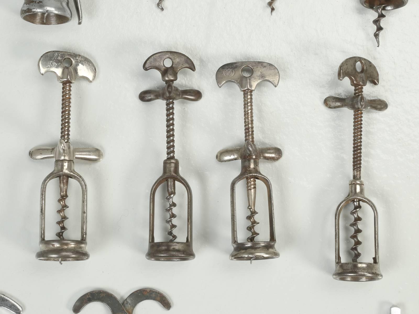 Mid-20th Century Collection of '12' Antique French Corkscrews