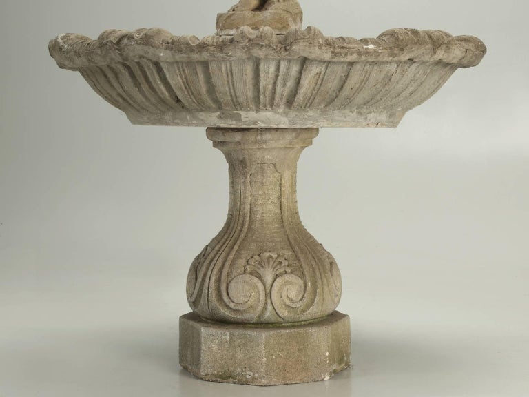 Antique Outdoor Fountain for the Garden of a Chicago, circa 1886, Row