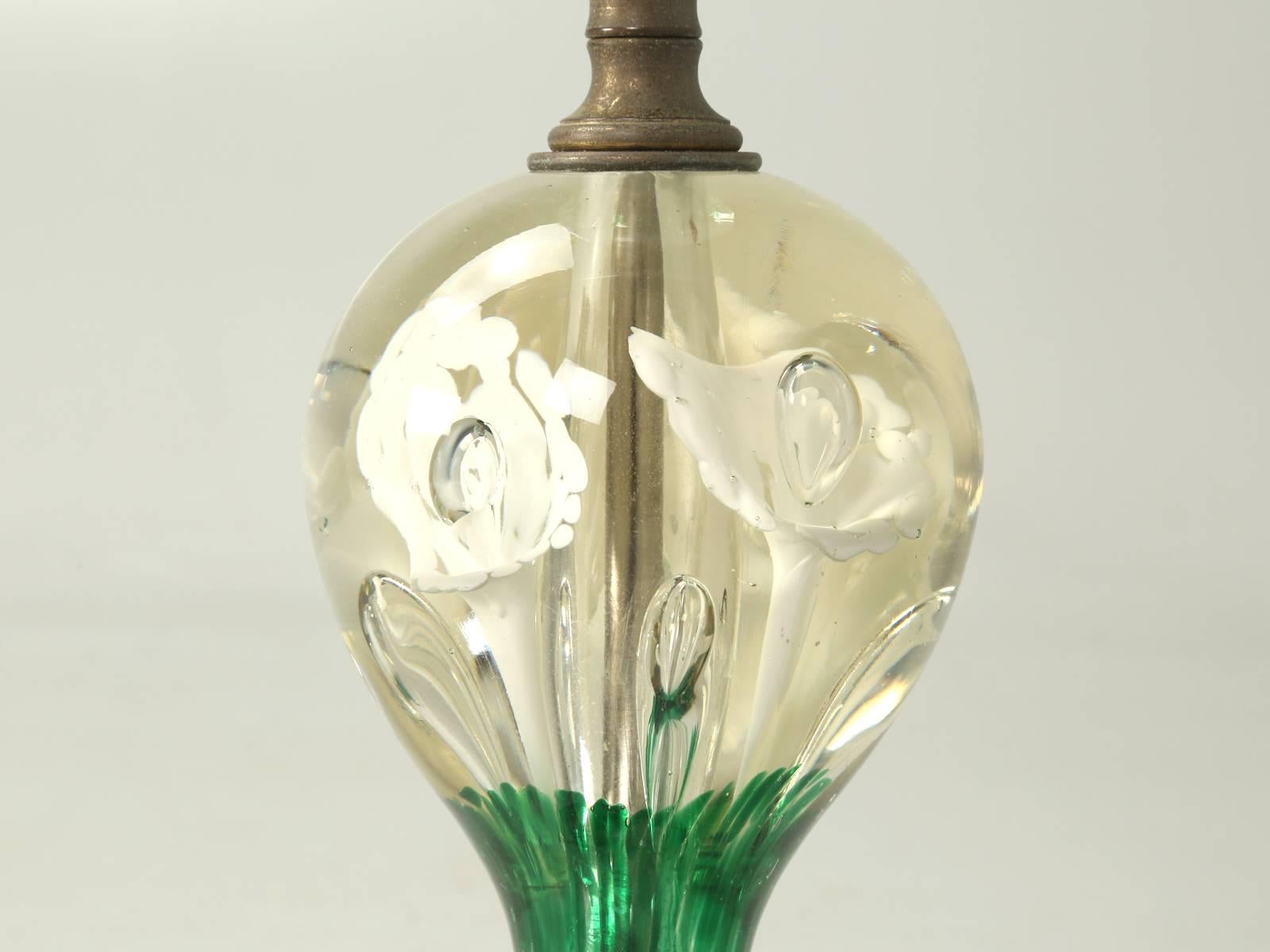 st clair paperweight lamp