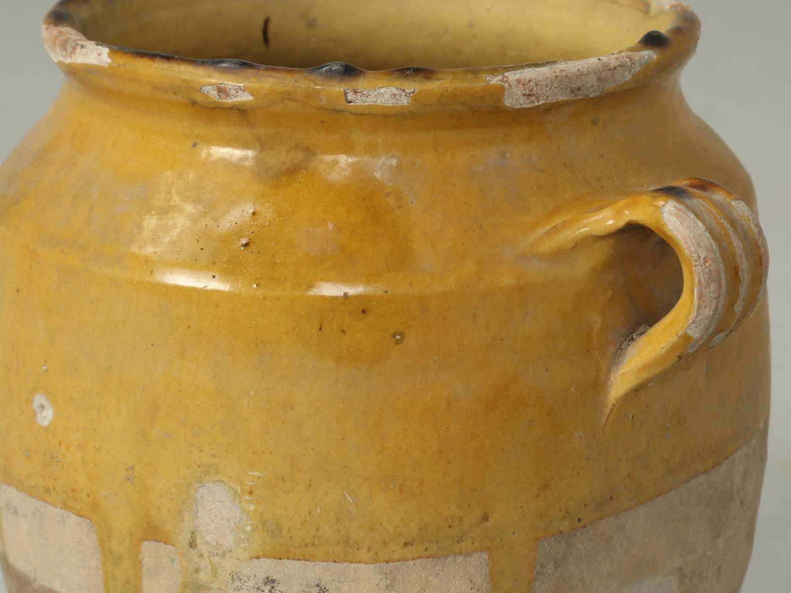 antique french confit pots