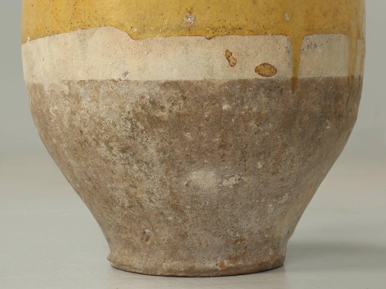Pottery Antique French Confit Pot