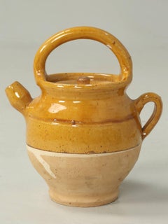 Antique French Jug with Spout and the Original Lid