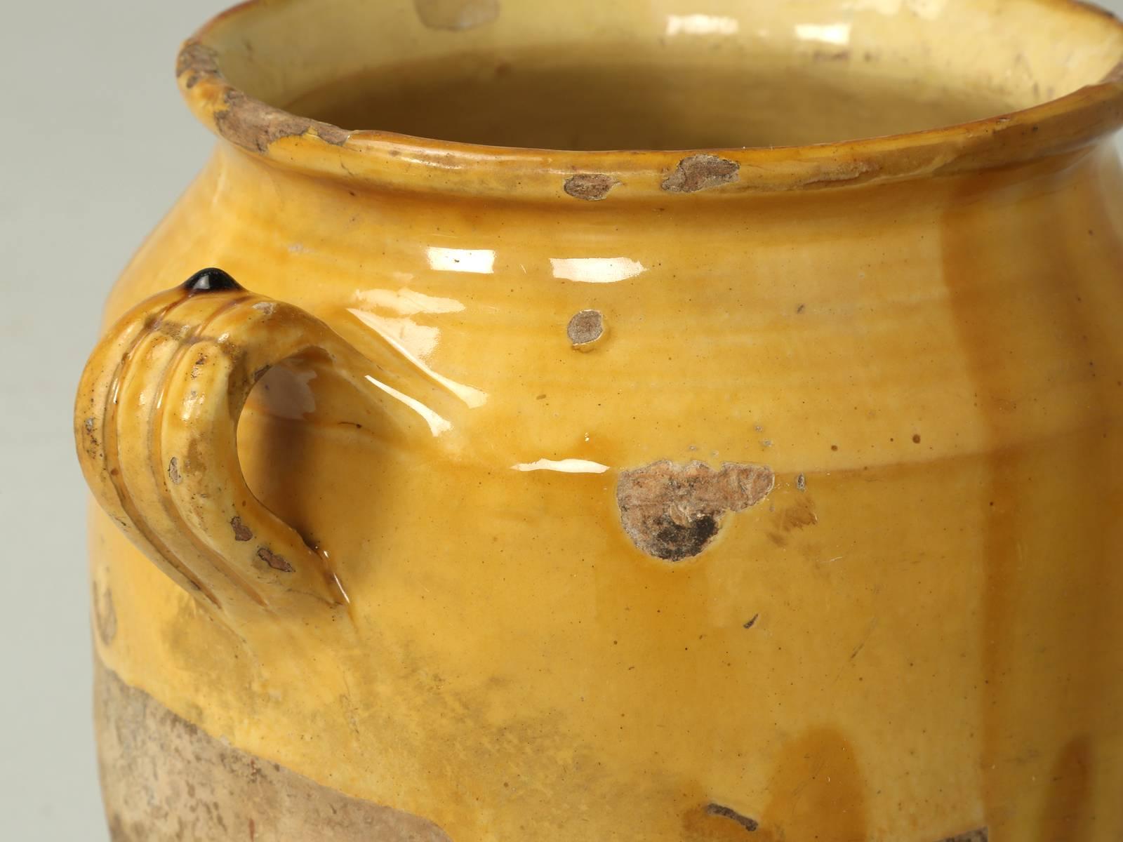 Antique French Confit Pot In Good Condition In Chicago, IL