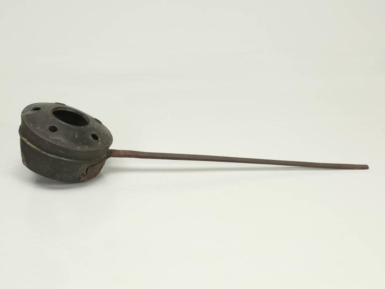 Antique French Bed Warmer For Sale at 1stDibs