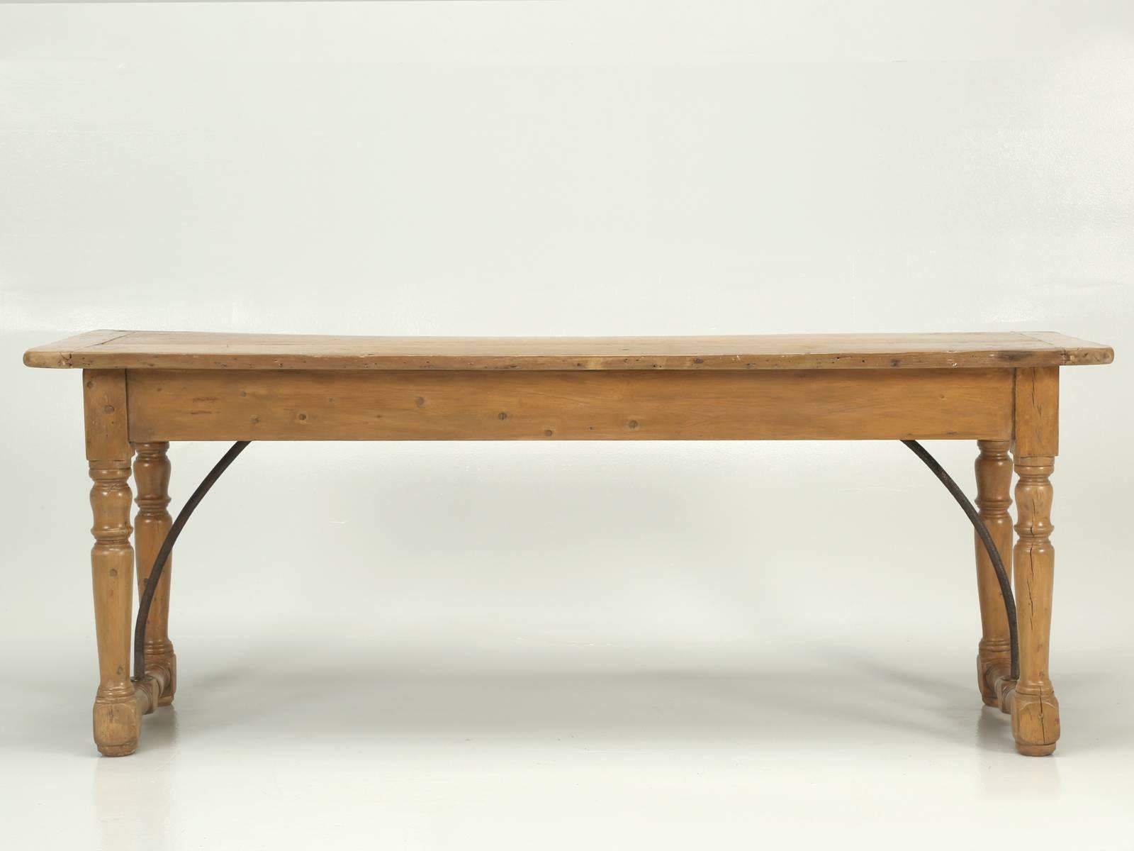 Country Antique Kitchen or Console Table