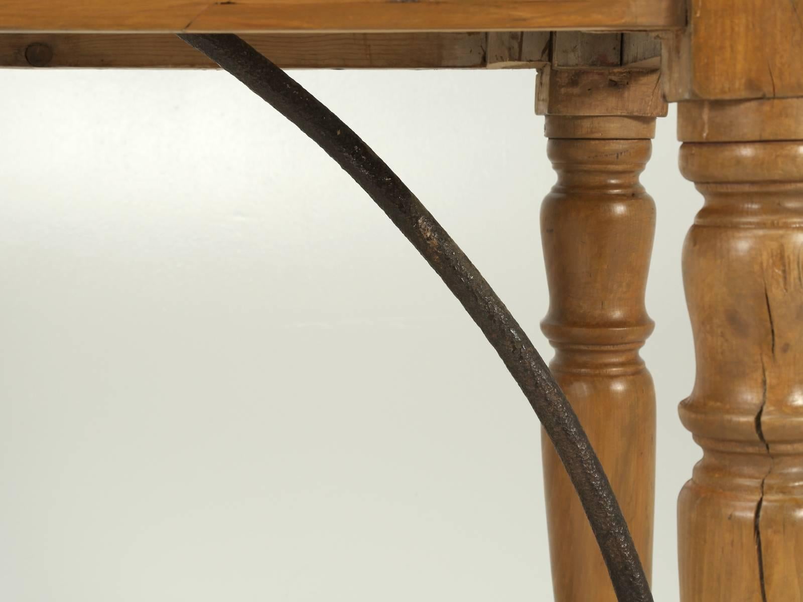 Early 19th Century Antique Kitchen or Console Table