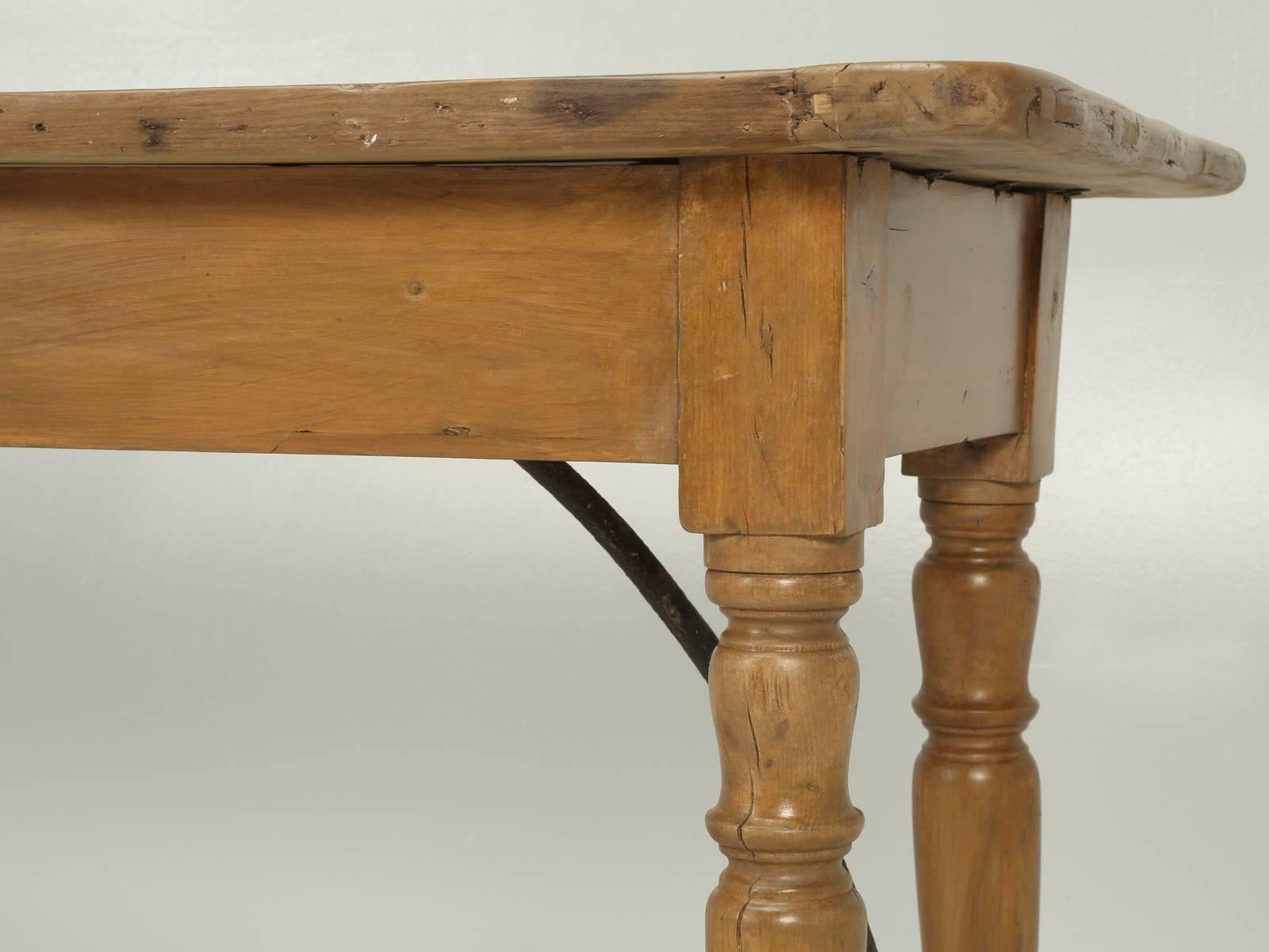 Hand-Crafted Antique Kitchen or Console Table