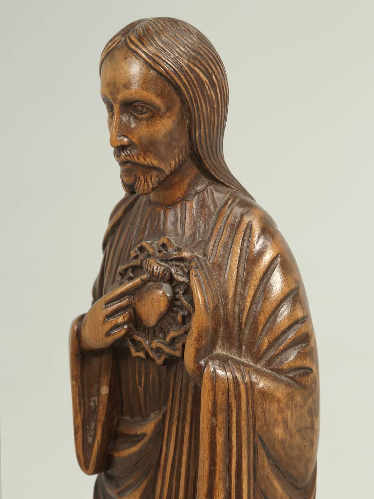 Mid-20th Century Wood Carving by the French Sculptor R. Vergnes, circa 1949