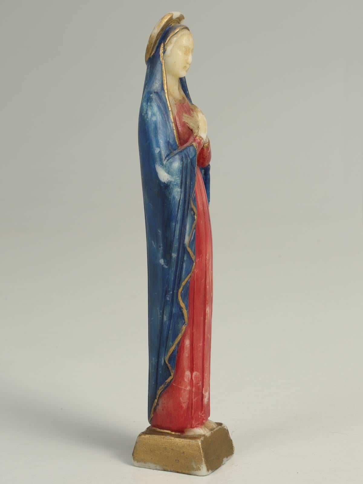 Sculptor of Mary in Wax by Vernez For Sale 3