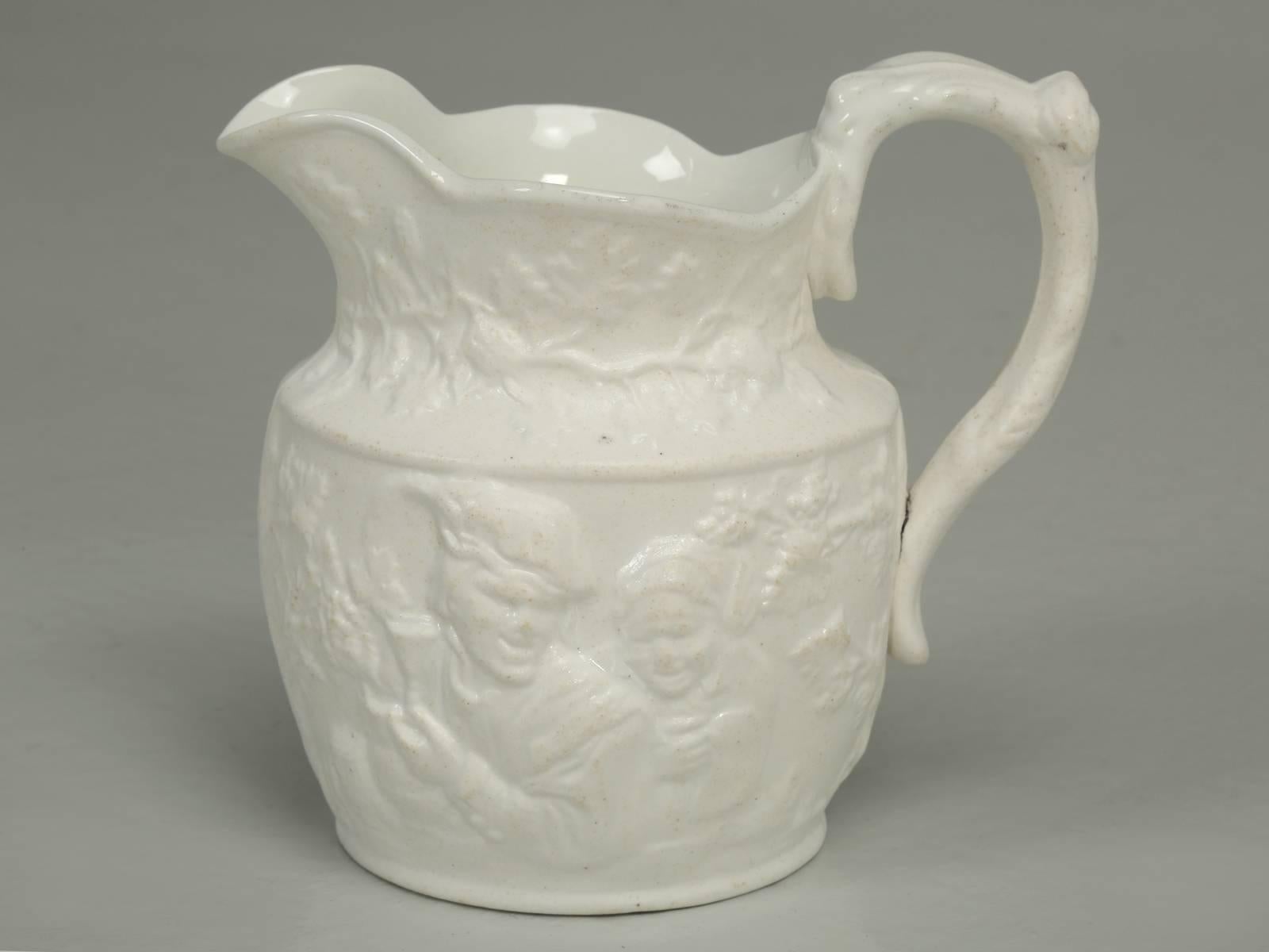Antique English Porcelain Jug or Pitcher 1