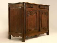 Antique French Buffet with Star Motif