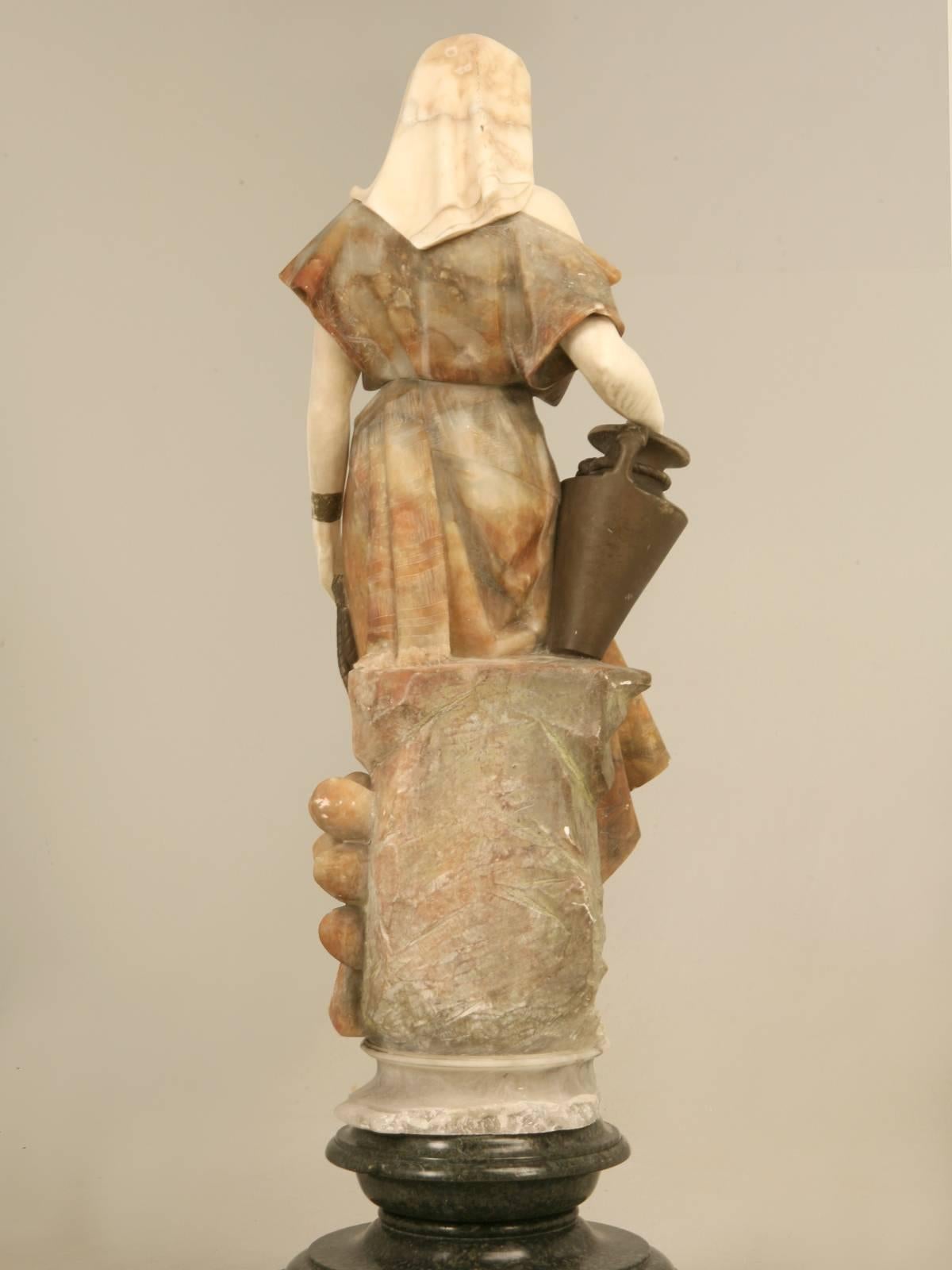 Statue Hand-Carved in Italy from Onyx and Marble 6