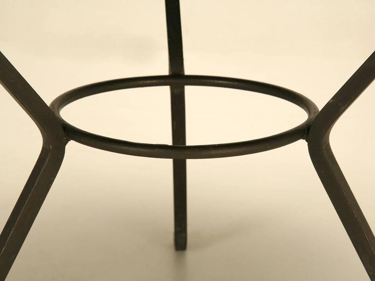 French MidCentury Modern Round Coffee Table at 1stDibs