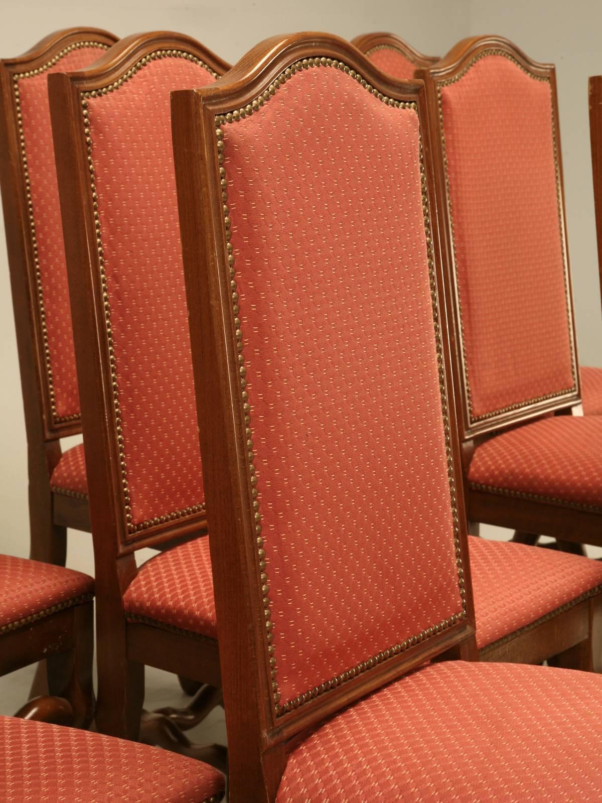 set of 12 dining chairs