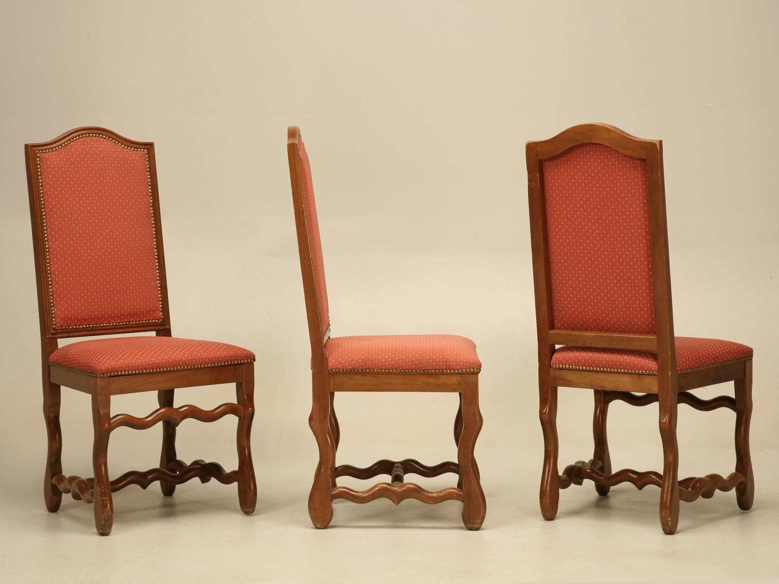French Vintage Dining Chairs, Set of 12 4