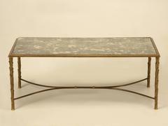 Bronze Coffee Table Attributed to Masion Bagues