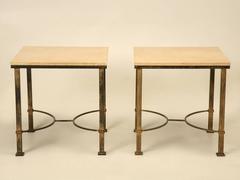 Vintage Pair of French End Tables