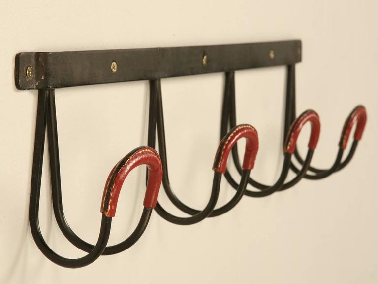 Jacques Leather Coat Rack at 1stdibs