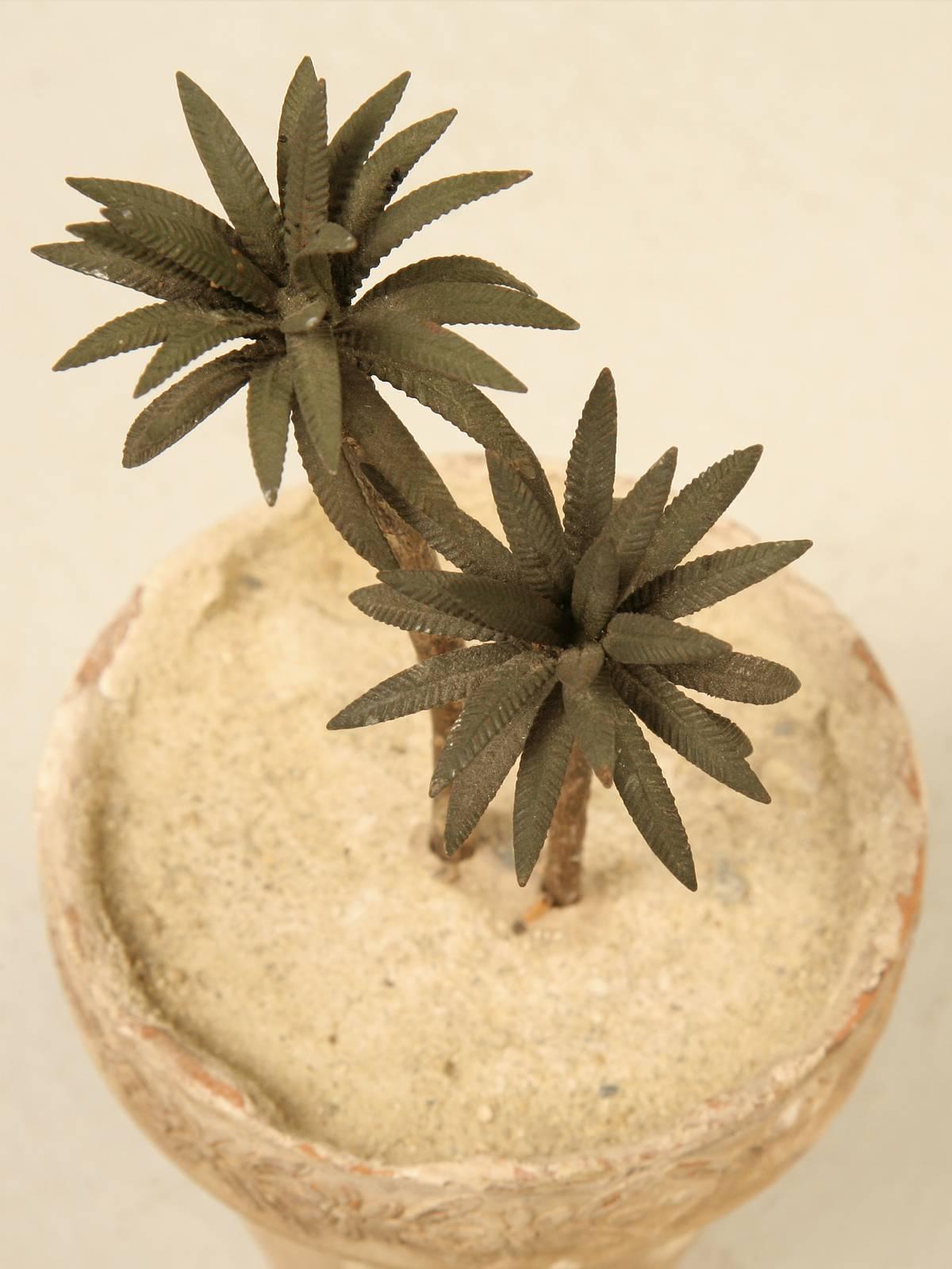 Metal Flowers in Clay Pots 2