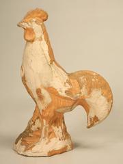 French Terra Cotta Rooster