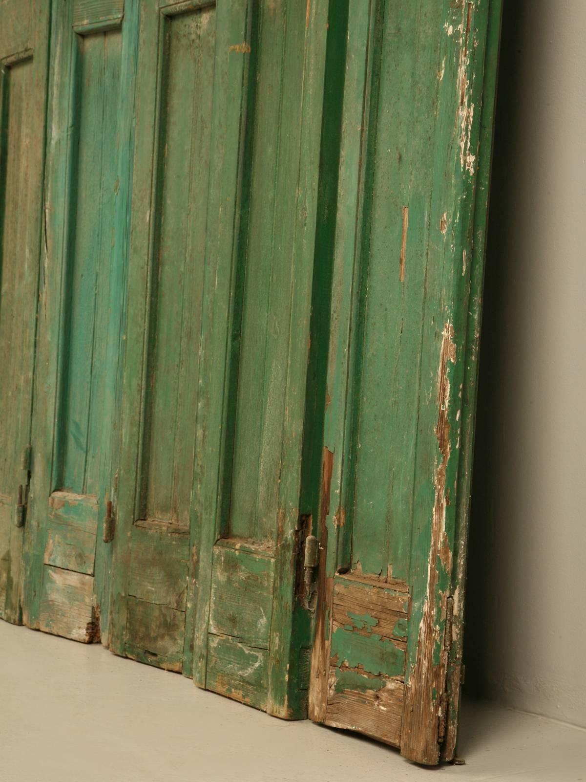 French Shutters in Original Paint 1