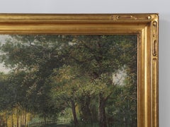 Oil on Canvas Riverscape Painting