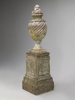 Terracotta Urn w/ Lid
