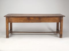 Antique French Farm Table or Sofa Table Made during the 1700’s from Cherry Wood.