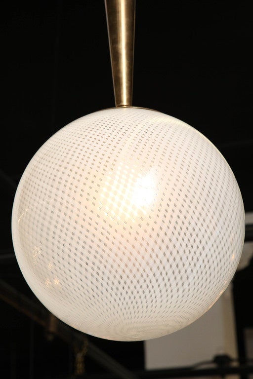 Futurist Pendent Light Designed by Carlo Scarpa